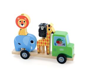 Vilac Stapel spiel Safariwagen Ingela P. Arrhenius