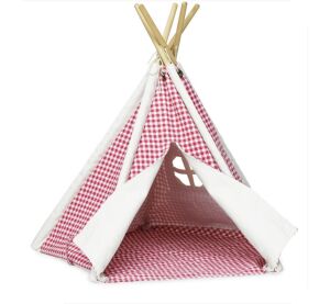 Vilac Mini kariertes Tipi