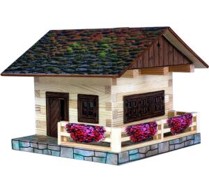 Walachia Holzleimbaukasten Alpenhütte