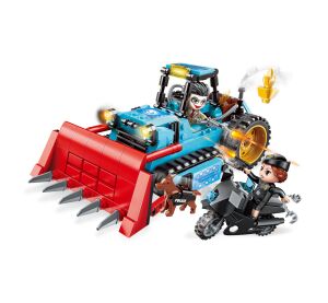 Qman Police Battle Force W1927 Bulldozer