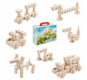 Walachia Construct Mini-Faltbausatz aus Holz 44 Teile