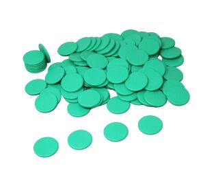 Wissner 100 Spielchips grün
