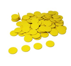 Wissner 100 Spielchips gelb
