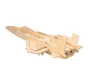 Woodcraft 3D Kämpfer Puzzle aus Holz