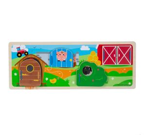 Bigjigs Toys Sensory Puzzle Bauernhof