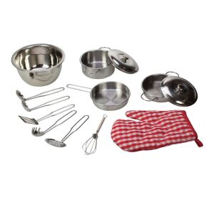 Bigjigs Toys Metallgeschirr-Set