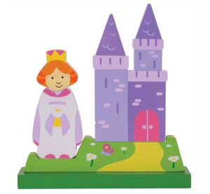 Bigjigs Toys Magnetisches vertikales Puzzle Schloss