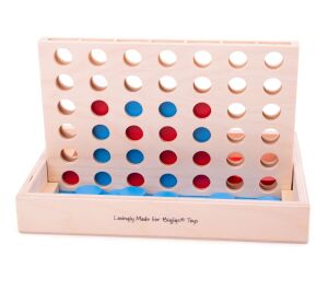 Bigjigs Toys Vier in einem Flugzeug