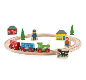 Bigjigs Rail My First Train Track 19 Teile