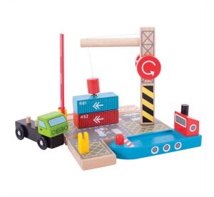 Bigjigs Rail Containerumschlagplatz