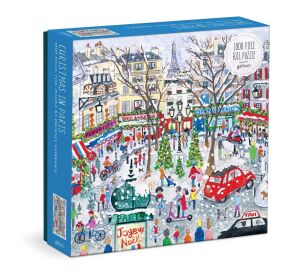Folienpuzzle Michael Storrings Weihnachten Paris 1000 Teile