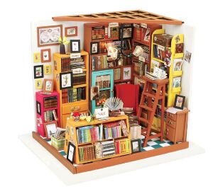 RoboTime 3D-Puzzle Miniaturhaus Sams Arbeitszimmer