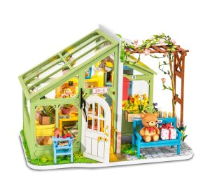 RoboTime 3D-Puzzle Miniaturhaus Blühender Frühling