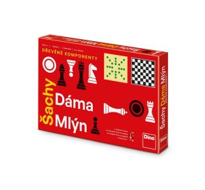 Dino Schach, Dame, Mühle