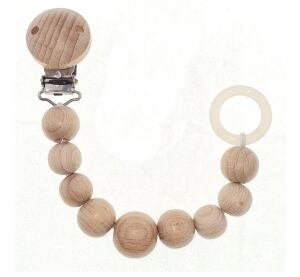 Hess Schnullerkette Natur