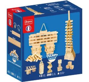 Jeujura Holzbausatz Técap Classic, 200 Teile