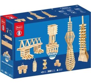 Jeujura Holzbausatz Técap Classic, 300 Teile