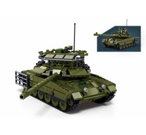 Sluban Model Bricks M38-B1377  T-90M-S Panzer im Maßstab 1:35