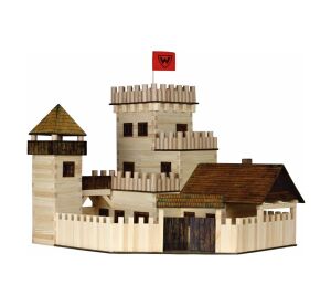 Walachei Klebeset Schloss aus Holz