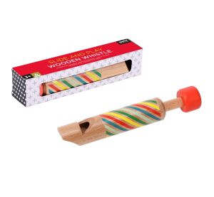 Petit Collage Holzpfeife mit Streifen