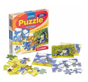 Granna Puzzle Tiere