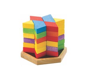 Voila Holzwürfel Sechseck