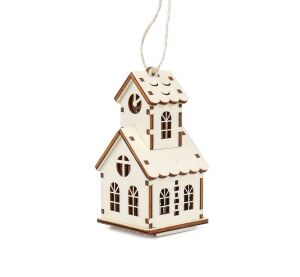 Kúzlo dreva Mittelhauskirche mit Türmchen