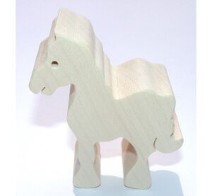 Fauna Holztier Pferd