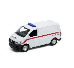 Welly Volkswagen Transporter T6 VAN 1:34 NOTARZT