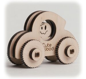 CuteWood hölzerne 3D-Puzzle Mini-Brouk