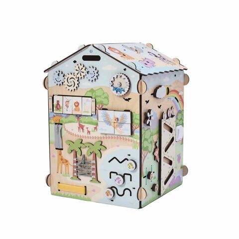 BusyKids Activity board ZOO-Haus