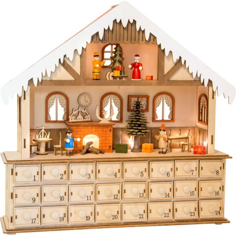 small foot Hölzerner-Adventskalender Magic Christmas House