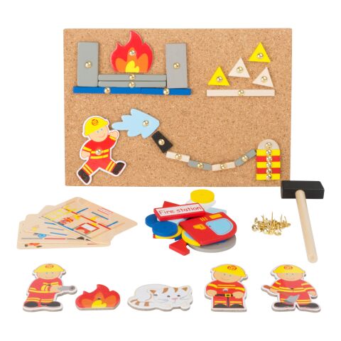 small foot Kreatives Hammering Game Feuerwehrleute