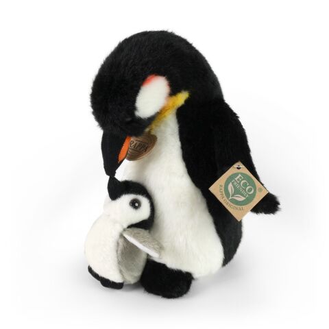 Rappa Plüschpinguin mit Küken 22 cm ECO-FRIENDLY