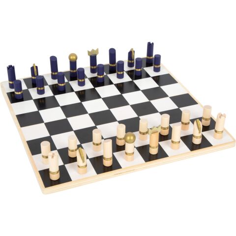 small foot Schach, Dame und Backgammon Gold Edition