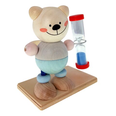 Hess Sanduhr-Teddybär zum Messen der Putzzeit