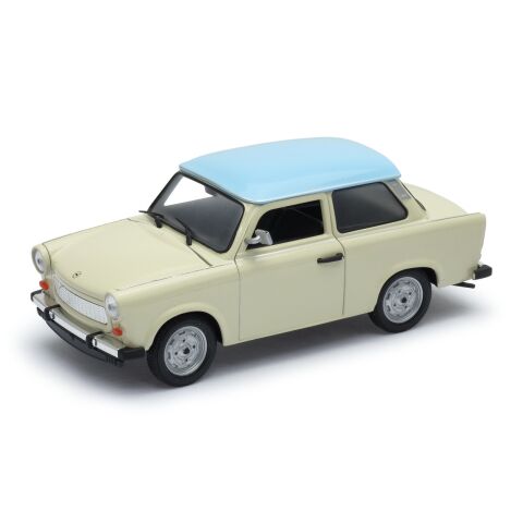 Welly Trabant 601 1:24 beige mit blauem Dach