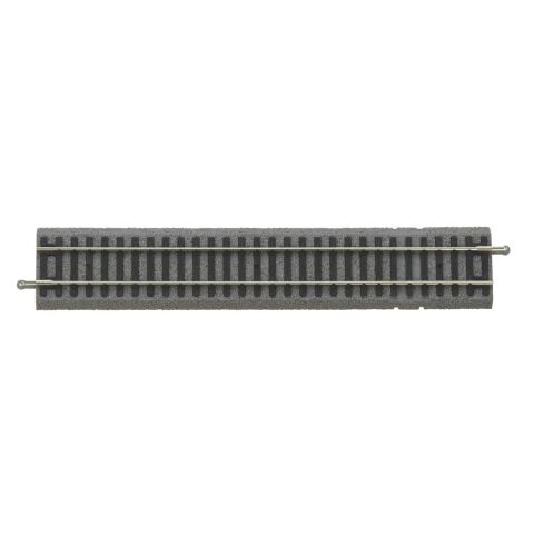 Piko Schiene gerade G231 mit Rückwand (Anschluss für Stromzange) - 55406