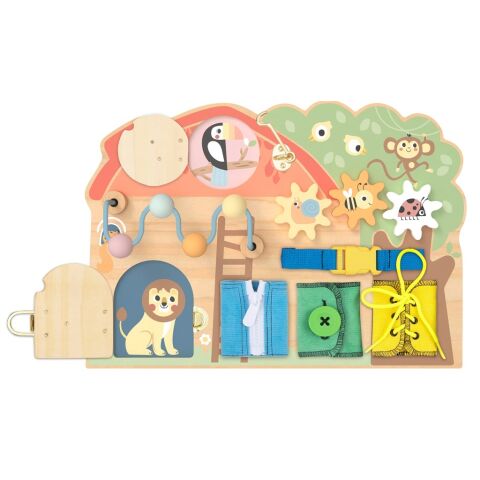 2Kids Toys Activity board Haus mit Tieren