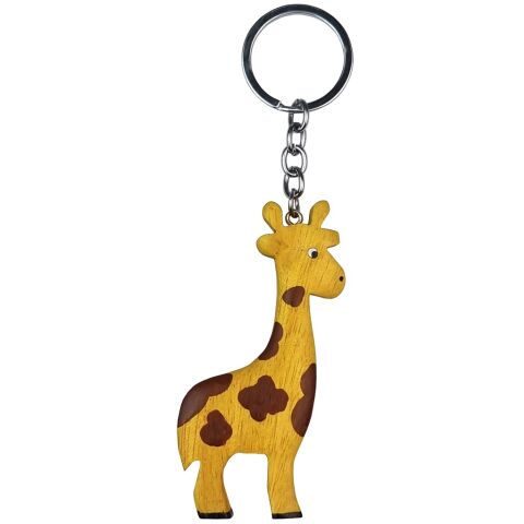 2Kids Toys Großer Schlüsselanhänger aus Holz Giraffe