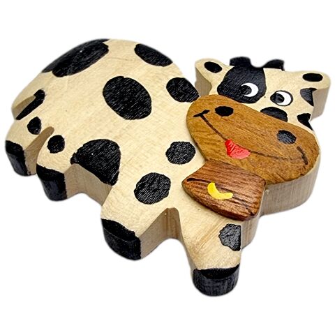 2Kids Toys Großer Holzmagnet Kuh