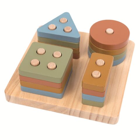 2Kids Toys Steckspiel bunte Formen