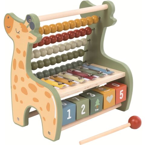 2Kids Toys Multifunktional Rechenschieber Giraffe