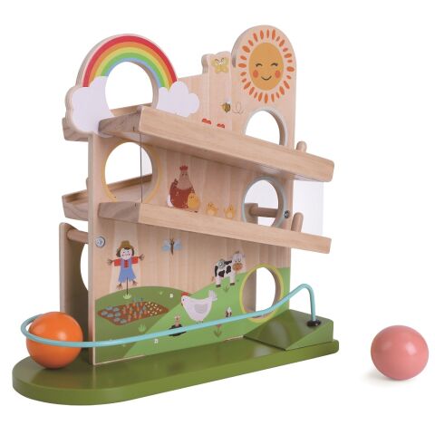 2Kids Toys Kugelnbahn glücklicher Bauernhof