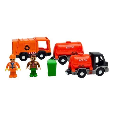 2Kids Toys Müllfahrzeuge Set mit Figuren