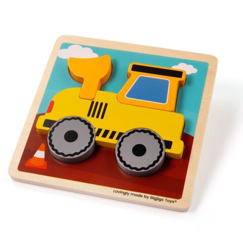 Bigjigs Toys Einsatz Puzzle Digger