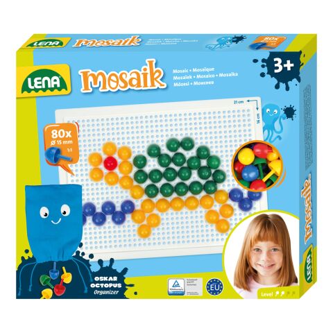 Lena Mosaik klein glatt 80 große Stücke