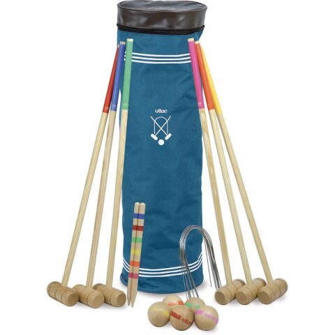 Vilac Croquet für 6 Spieler mit Tasche