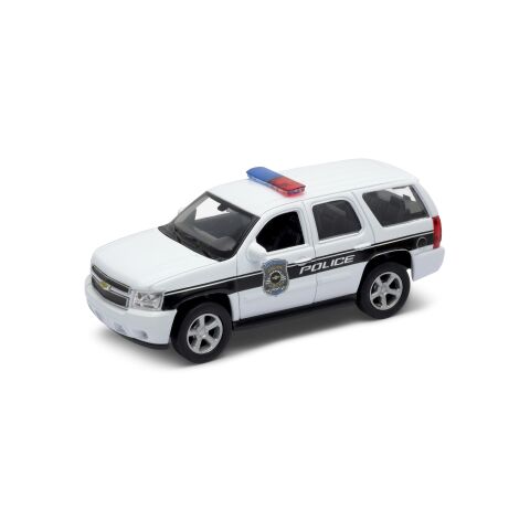 Welly Chevrolet Tahoe 07 Polizei 1:34 Weiß