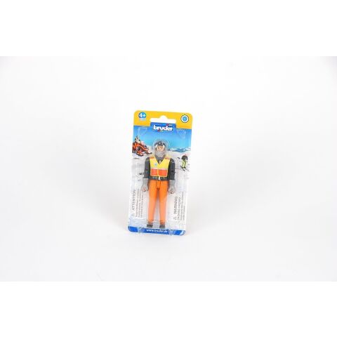 Bruder BWORLD Schneemobil-Fahrerfigur
